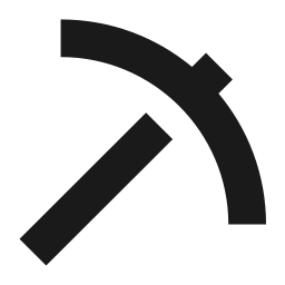 Pickaxe logo